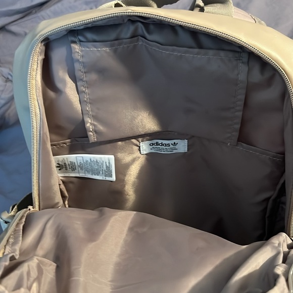 Adidas Beige Laptop Backpack - Picture 3 of 3
